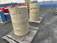Sewer Riser Rings, Qty. 9
