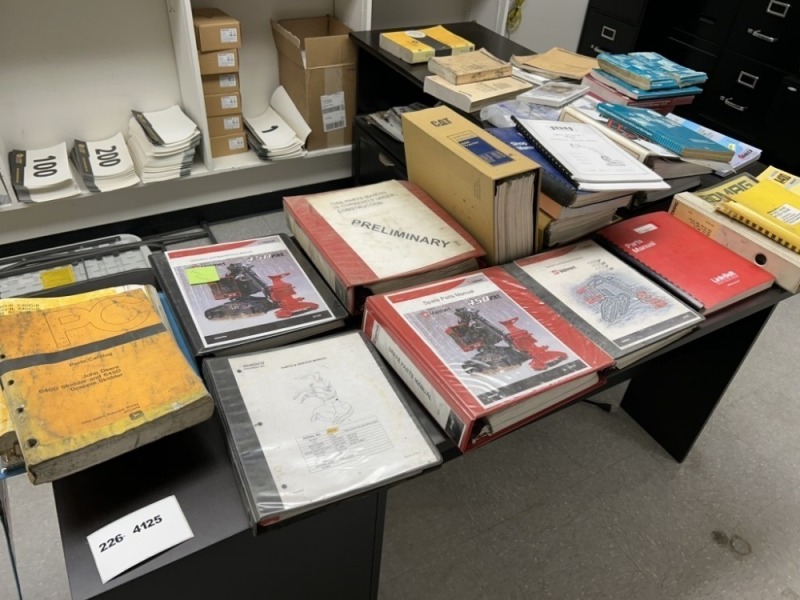 Heavy Equipment Parts/Service Manuals