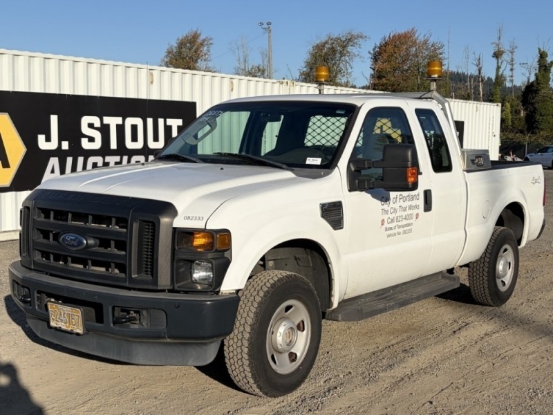 2008 Ford F250 Extra Cab 4X4 Pickup