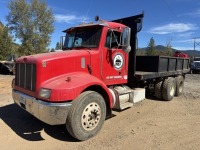 1998 Peterbilt 330 T/A Flatbed Dump Truck