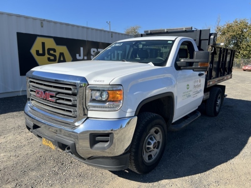 2016 GMC Sierra 2500 Flatbed Dump Truck