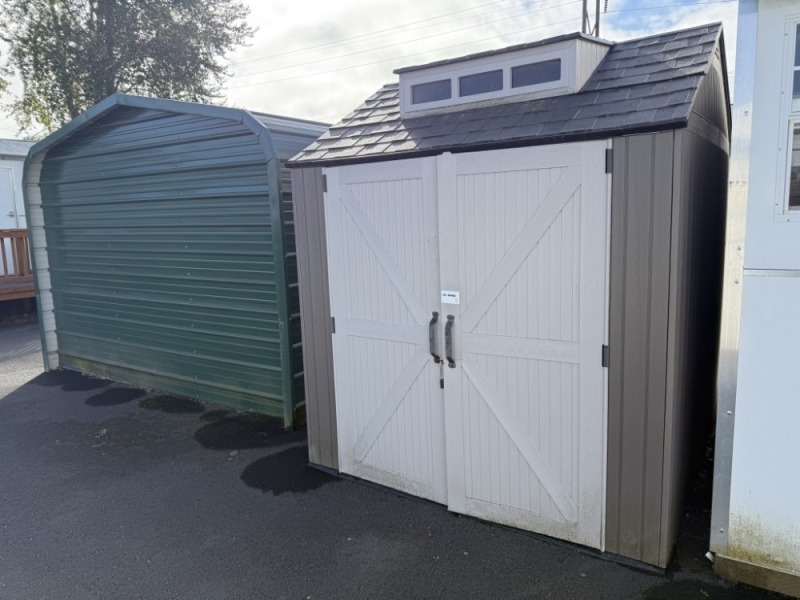84" x 84" x 101" Rubbermaid Storage Shed