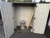51" x 32" x 72" Rubbermaid Storage Shed - 6