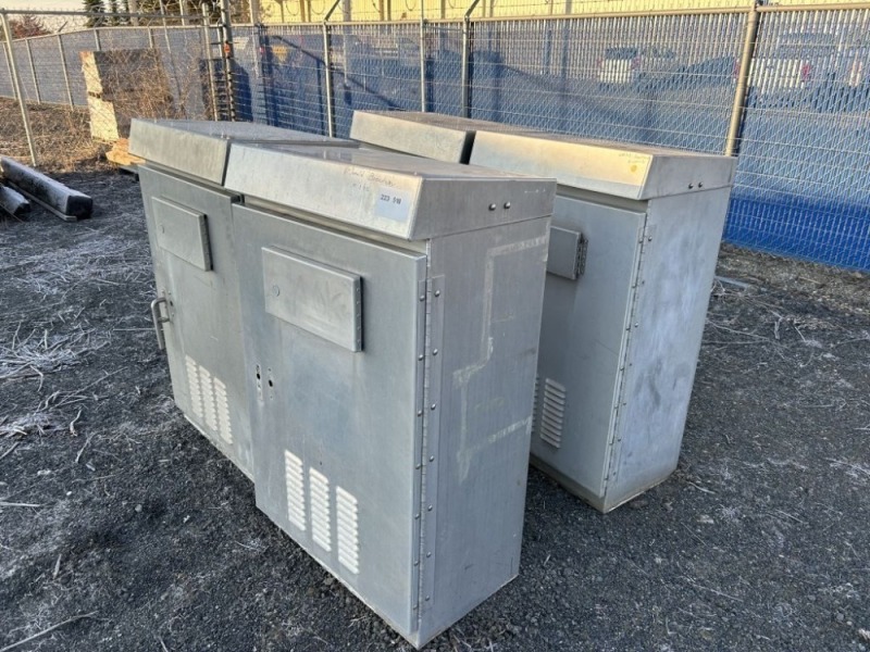 Traffic Signal Control Cabinets, Qty. 4