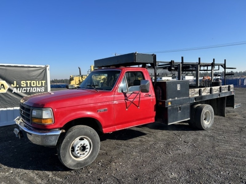 1994 Ford F-Super Duty Flatbed Truck