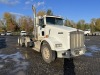 2009 Kenworth T800 Tri-Axle Bare Frame Log Truck - 2