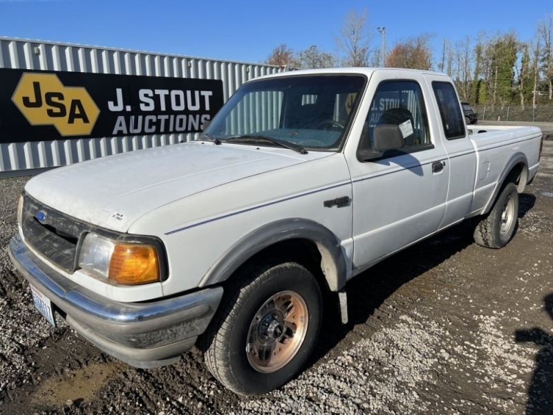 1993 Ford Ranger XLT Extra Cab 4x4 Pickup