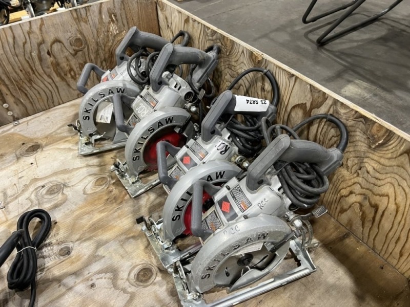 7 1/4" Skilsaw Circular Saw Qty: 4