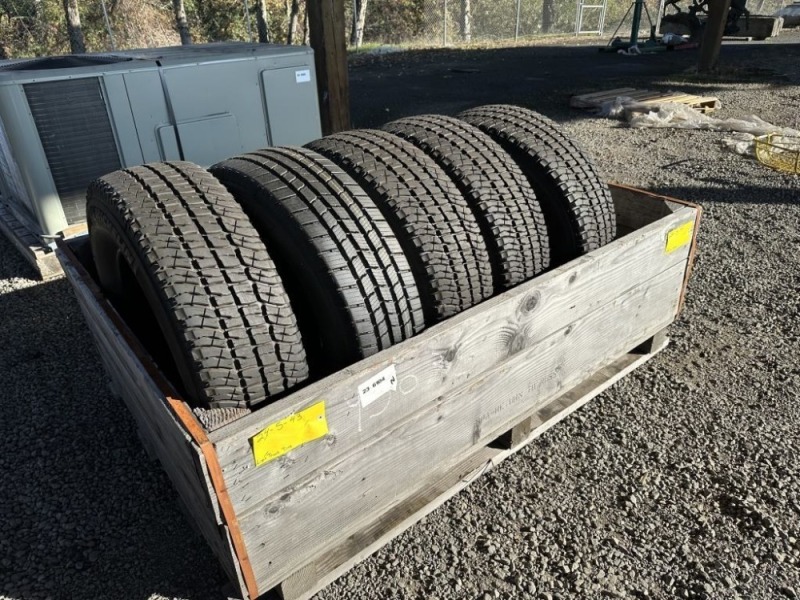 Michelin LT245/75R17 Tires, Qty. 5