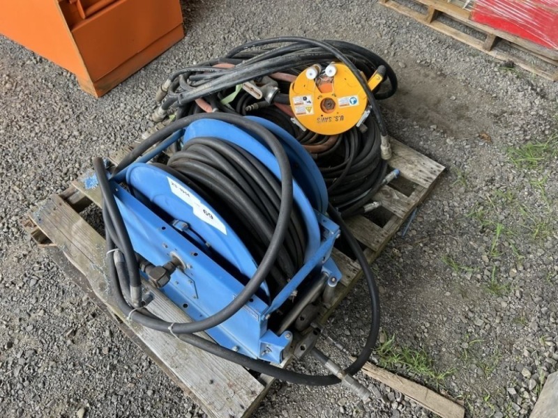 Hose Reel w/Air Hose