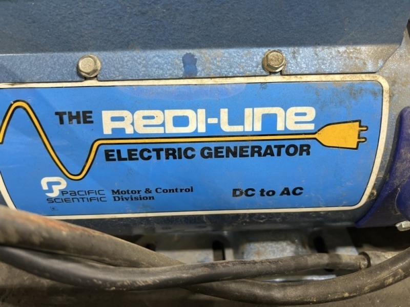 Rediline Generator J. Stout Auction