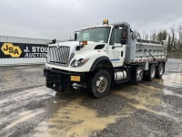 2012 International 7600 Tri-Axle Dump Truck