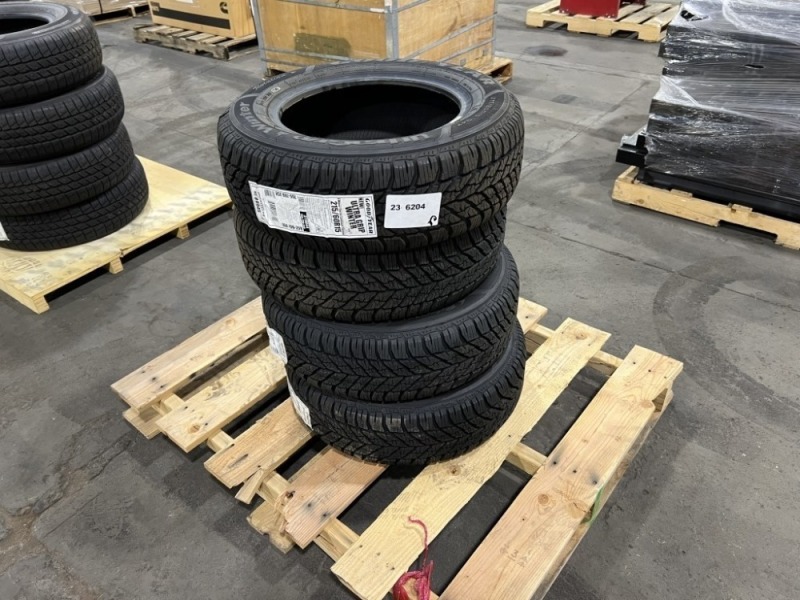 Goodyear 215/60R15 Winter Tires Qty:4