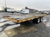 1989 Home Built T/A Tilt Deck Equipment Trailer - 4