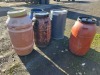 Plastic Food Grade Barrels, Qty. 5 - 4