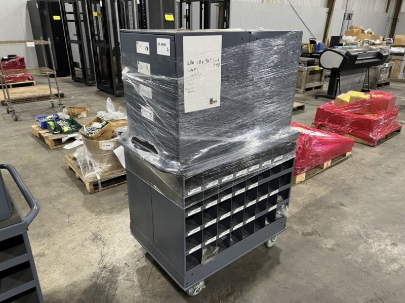 Metal Rolling Parts Cart