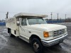 1990 Ford Super Duty Custom Flatbed Dually Truck - 7