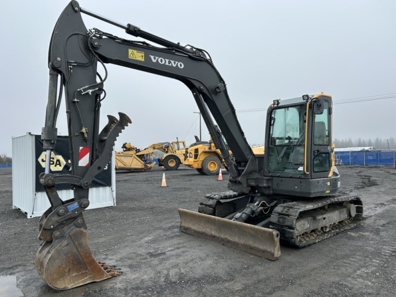 2017 Volvo ECR88D Mini Hydraulic Excavator